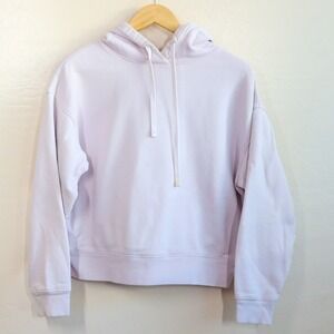 Girlfriend Collective Lilac‎ Purple Soft Relaxed Hoodie Sweatshirt Size S